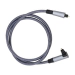 Single 90 Degree Right Angle Optical Audio Cable Toslink Cable for Soundbar 1M