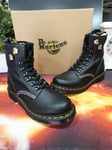 BRAND NEW - Dr Martens 1460 HDW Virginia Black Boots Size UK 3