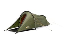 Vango Orion 200 2 Man Tent Trekking [Amazon Exclusive] , 5000mm HH, Tunnel with Alloy Poles for 2 People, Lightweight, Camping, Climbing, Backpacking