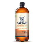 GUTsy Captain Kombucha Ginger & Lemon