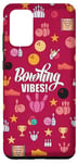 Galaxy S20+ Bowling Vibes Strike Pins and Ball Pattern Girls or Women Case