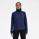 New Balance Athletics Långärmad T-shirt S - Dam, Komfortabel och Andningsbar Tröja för Träning
