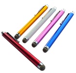 5 x MICRO FIBRE fiber STYLUS PENS for iPADS,TABLETS, iPHONE, SAMSUNG..ANY DEVICE