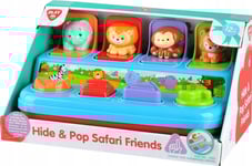 Playgo Infant&Amp Amp Toddler Edukacinis Žaislas Hide &Amp Amp  Pop Safari Friends, 2463