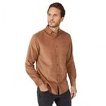 Maine Mens Cord Long-Sleeved Shirt - S