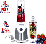 Duronic BL505 Blend & Go Blender / 500W smoothie mixer with 2 600ml BPA-free bot