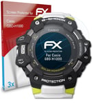 atFoliX 3x Film Protection d'écran pour Casio GBD-H1000 Protecteur d'écran clair