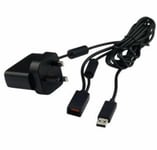 USB AC Adapter Charger Power Supply Cable for XBOX 360 Kinect Sensor