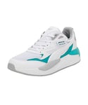 PUMA Unisex Adults' Fashion Shoes MAPF1 X-RAY SPEED Trainers & Sneakers, PUMA WHITE-SPECTRA GREEN-PUMA SILVER, 48