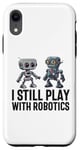 Coque pour iPhone XR Robot ingénieur amusant pour homme, garçon, femme, entraîneur robotique