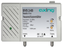 Axing BVS 2-65 Kabel-TV-förstärkare 25 dB