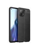 BAIDIYU Case for Xiaomi Mi 11 Lite 5G, Anti Scratch, Slim Shockproof TPU Bumper Cover Flexible Protective, Phone Case for Xiaomi Mi 11 Lite 5G.(Black)
