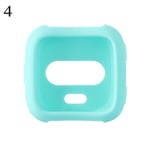 For Fitbit Versa Silicone Case Screen Cover Full Coverage 4