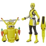 Power Rangers Beast Morphers Yellow Ranger & Morphin Jax Beastbot Action Figures
