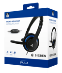 Bigben PS4 Official Sony licensed Communicator Headset Black /PS4 - - J7332z