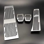 SAXTZDS Accessoires de Voiture Plaquettes de pédale de Repose-Pied de Frein, adaptées pour BMW E60 E61 E63 E64 E70 M5 M6