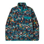 Patagonia Mens LW Synch Snap-T P/O (Blå (NEW VISIONS: NEW NAVY) Large)