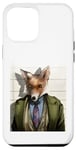 Coque pour iPhone 14 Pro Max Mug avec motif loup amusant