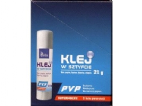 Glue stick PVP(clear)21g (12pcs) BG112-G