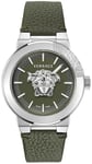 Versace VE7E00123 Medusa Grøn/Læder Ø43 mm