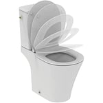 Ideal Standard Pack WC Connect Air WC sur Pied Abattant WC Frein de Chute Blanc Prêt à poserE142301