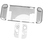 Vhbw Manchon Housse Compatible Avec Nintendo Switch Console De Jeu, Manette - Polycarbonate, Transparent, Noir