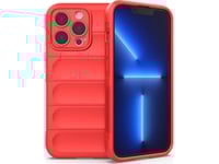 Hurtel Magic Shield Fodral För Iphone 13 Pro Flexibelt Pansarskal Rött