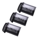 vhbw 3x Batteries compatible avec Canon Macro Ring Lite MR-14EX, MR-24EX appareil photo (2200mAh, 11,1V, Li-ion)