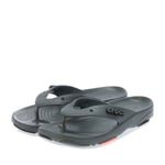 Women's Sandals Crocs Adult All Terrain Slip on Flip Flop in Grey