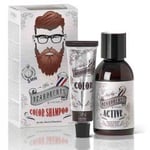Beardburys Color Shampoo for Hair & Beard Dark Brown 3N