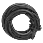 Rubber Strip Black Greenhouse Rubber Strip Line Cable Greenhouse Accessories Supplies for Glass Sealing(4M)