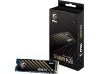 Msi Spatium M450 Pcie 4.0 Nvme M.2 1Tb, 1 Tb, M.2, 3600 Mb/S