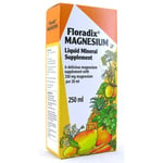 Floradix Magnesium Liquid mineral supplement 250ml-4 Pack
