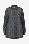 Anyday - Långskjorta Sif 140 - Blouse - Grå
