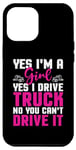 iPhone 15 Pro Max Yes I Drive Truck American Commercial Truck Driver Case