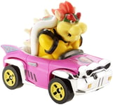 Super Mario Cart Model Bowser Version Badwagon 1:64 5cm Hot Wheels GBG31