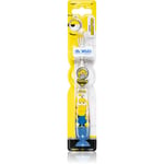 Minions Flashing Toothbrush Batteri tandbørste til børn Blød 3y+