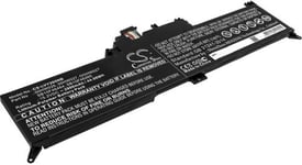 Kompatibelt med Lenovo ThinkPad Yoga 260(20FE-000VAU), 15.2V, 2900 mAh