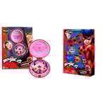 Bandai - Miraculous - Téléphone Magique de Ladybug - Accessoire pour se déguiser en Ladybug/Accessoire de Role Play - Jouet sonore et Lumineux - Parle Français - P50629