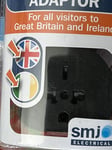 5 x Plugs - EU USA Australia Mains Travel Adaptor Plug adaptor for UK EU To UK