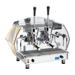 La Pavoni Two Group Professional Lever Coffee Machine 3-Phase Gold DIA2L2400EU