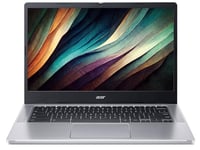 Acer Chromebook 314 CB314-4H Laptop - Intel Celeron N4500, 4GB, 128GB eMMC, Integrated Graphics, 14-inch Full HD Display, Google Chrome OS, Silver