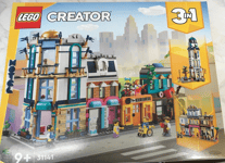 Lego 31141 Creator 3 in 1 Main Street 1459 pcs 9+ Brand NEW Lego Sealed~