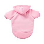 Slowmoose Vinterkläder För Hundar, Kappa, Hoodie Pink M 2-3kg