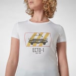 Ghostbusters Ecto-1 Femme T-Shirt - Blanc - XXL - Blanc