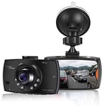 SOOTEWAY Upgraded Dash Cam 1080P Dashcam for Car Dash Camera with Super Night Vision, Built in G-Sensor, Loop Recording,Parking Monitor and Motion Detection（2020 Newest Version）