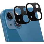 [2-Pack] iPhone 14 Linsskydd I Härdat Glas - Svart
