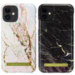iPhone 12 - Skal / Skydd / Marmor Svart