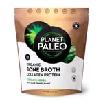Planet Paleo Organic Cooling Herbs Bone Broth Collagen Protein - 450g
