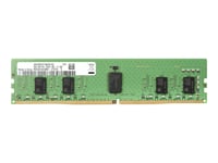 HP - DDR4 - module - 8 Go - DIMM 288 broches - 2666 MHz / PC4-21300 - 1.2 V - mémoire sans tampon - non ECC - pour Workstation Z2 G4 (non-ECC), Z4 G4 (non-ECC)